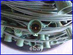 1000 Feet C9 Christmas Spool Green Wire withSocket Stringer Bulk Reel 12 spacing