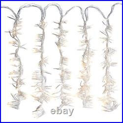 10' CLEAR WIRE FLOWING CLUSTER with960 WARM WHITE LIGHTS withREMOTE NEW RAZ L4037042