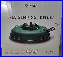2022 Krinner Tree Genie XXL Deluxe Tree Stand Up to 12 Feet Live Trees, Green