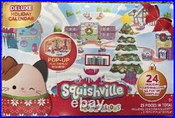 2023 Squishville Advent Calendar Squishmallows Holiday -24 SURPRISES- NEW