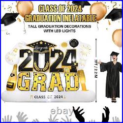 2024 Graduation Inflatables Decorations, 7FT Graduation Inflatable Outdoor Ya
