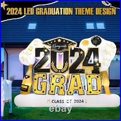 2024 Graduation Inflatables Decorations, 7FT Graduation Inflatable Outdoor Ya