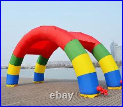 26'×13' Double Inflatable Arch Advertising Sales Promotion Arch with Blower