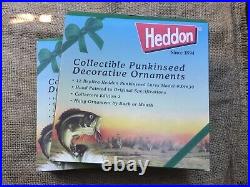 2 Sets (24 pieces) New Heddon Punkinseed Fishing Lure Ornaments 2011 Edition 2