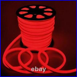 330ft Flex Red LED Neon Rope Light Strip Flexible for Party Xmas Wedding Decor