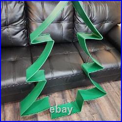 48 Green Metal Christmas Tree Cookie Cutter Tall Giant Large Wall Decor Holiday