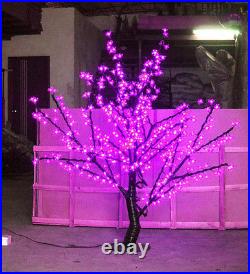 5ft LED Cherry Blossom Tree Outdoor Wedding Garden Holiday Light Decor 480 LEDs