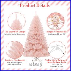 6/7 Feet Full Fir Artificial Christmas Tree Easy Hinged Design