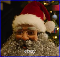 6ft Lifesize Animated Santa Claus Singing Talking Father Christmas Holiday Decor