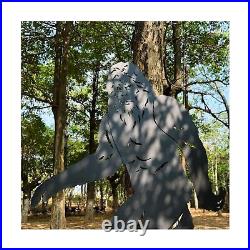 7.4ft Life Size Bigfoot Metal Tree Decor Sasquatch Gifts Extra Large Bigfoot