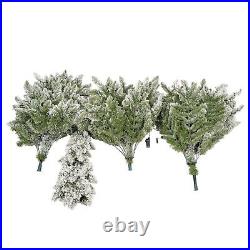 7.5-Foot Artificial Christmas Tree with 400LED Lights and 1050 Bendable Branches