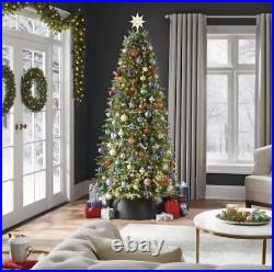 7.5 Ft. Grand Duchess Slim Balsam Christmas Tree Color Changing Lights TIKTOK