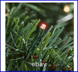 7.5 ft. Pre-Lit LED Artificial Christmas Tree With 500 LEDs Light, 10009 Tip, Gr