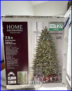 7.5ft Grand Duchess Balsam Full 2250 LED Christmas Tree TIKTOK! Read Description