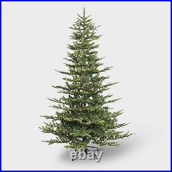 7.5ft Pre-Lit Full Sierra Pine Artificial Christmas Tree Clear Lights