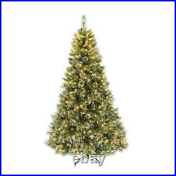 7-foot Cashmere Artificial Cashmere Pine and Mixed Needles Christmas