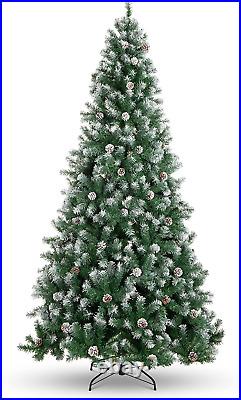 9Ft Pre-Decorated Holiday Christmas Tree for Home, Office, Party Decoration With 2