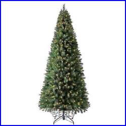 9' Fir Pre-lit Robinson Fir Artificial Christmas Tree 600 LED Warm White LED