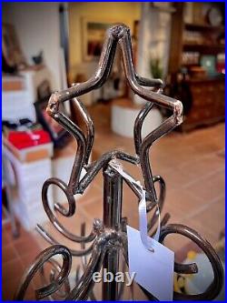 Amazing wrought iron christmas tree Made In Mexico 28 Tall