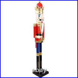 Arnold the Strong Indoor Christmas Nutcracker Statue 48 in by Sunnydaze