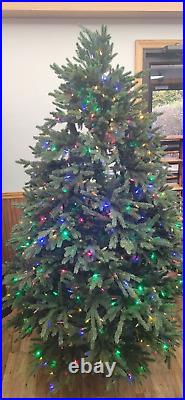 Artiplanto Oscar Most Realistic Artificial Fir Pre-lit Christmas Tree 7.5' New