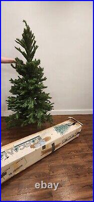 BARCANA Vintage Christmas Tree 6ft Missing Stand See Video & Pictures