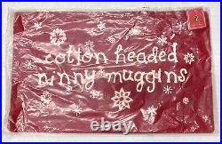 BRAND NEW Pottery Barn Elf Movie Cotton Headed Ninny Muggins Lumbar Pillow Cover