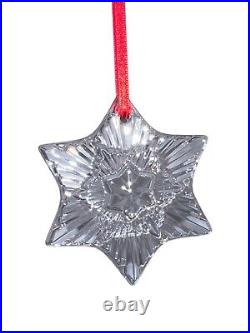 Baccarat Annual 2020 2.5 Crystal Noel Star Ornament Made in France with Box