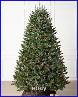 Balsam, BH fraser Fir, 7.5' Christmas tree with Multi Colored LED lights