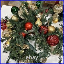 Balsam Hill 10 ft Outdoor Merry and Bright Garland $379 (Open box)