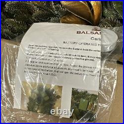 Balsam Hill Gilded Leaf Magnolia Garland 6 ft 2-PACK $459