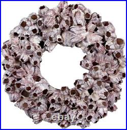 Barnacle Clusters Wreath 15 in Crate Coastal Decoration