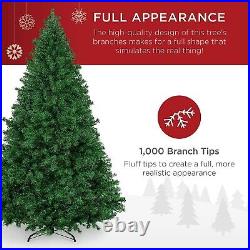 Best Choice Products 6ft Premium Hinged Artificial Holiday Christmas Pine Tree