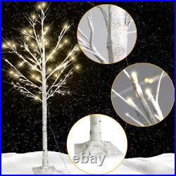 Birch Tree LED Lamp Indoor/Outdoor White Lights for Bedroom Home Decor 4ft/6ft