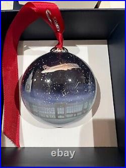 British Airways First Class Hand Painted Glass 2023 Christmas Bauble