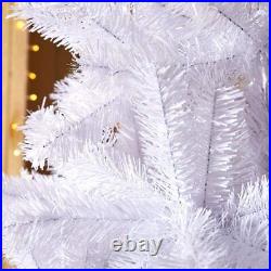 CLARFEY 9/10 Ft High Christmas Tree Pine Artificial Spruce Metal Stand Xmas