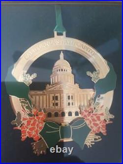 California State Capitol Holiday Ornaments
