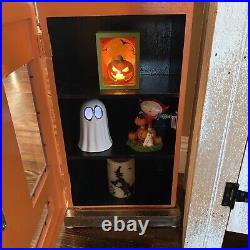 Candy For Little Monsters Halloween Display Mug Cabinet Decor Large