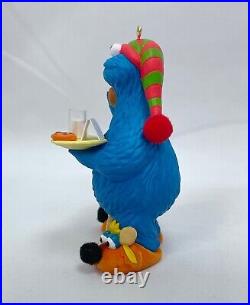 Carlton Cards Sesame Street Cookie Monster for Santa Slippers Stocking Hat