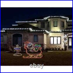 Christmas North Pole LED Light Shape 225 LED 48in Tall 34in Wide Indoor Outdoor