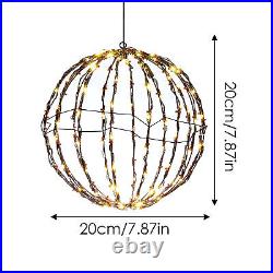 Christmas Sphere Lights Outdoor Christmas Lighted Sphere Ball Outdoor Decoration