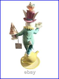 Cottontail Lane Mad Hatter Easter Bunny 24 Figure Macaroon Tree and Tea Cups