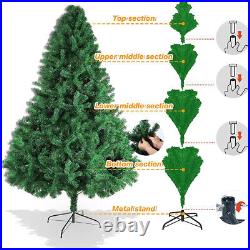 DC DiClasse 10ft Artificial Christmas Tree with 2150 Tips Metal Base Holiday Decor