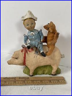 DEBBEE THIBAULT PIGGY BACK RIDE LIMITED EDITION TRIBUTE TO GRANDSON 27 Of 500
