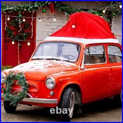 Datanly 18 ft Large Christmas Santa Claus Hat Outdoor Car Covers for Automobiles