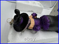 December Diamonds Miss Thang Witch Ornament 2006 Rare