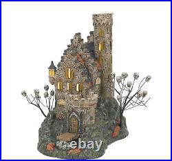 Department 56 Snow Village Castle Calvaria Lighted Halloween Building #6011444