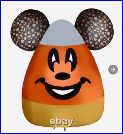 Disney 9.5-ft Lighted Mickey Mouse Candy Corn Inflatable