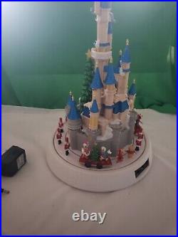 Disney Animated Holiday Christmas Castle Parade with Lights Holiday Music Motion