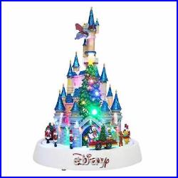 Disney Christmas Animated Castle Parade Lights Music Holiday Indoor 8-Songs